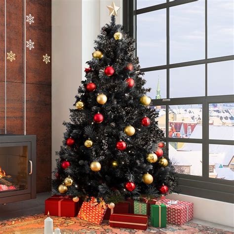 amazon black xmas trees|black xmas tree ideas.